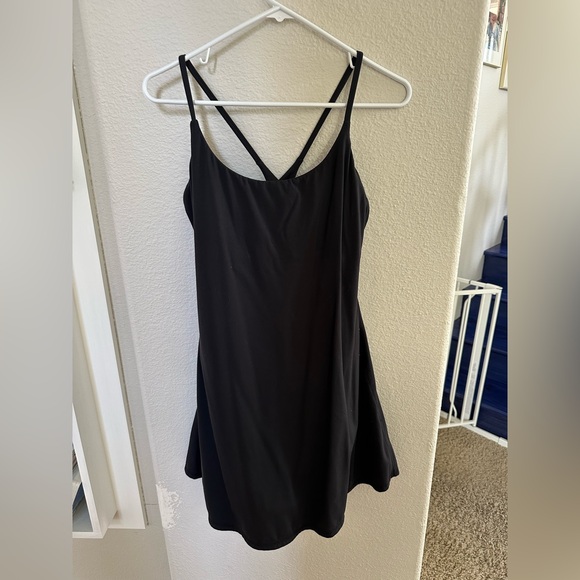 Halara Softlyzero Plush Backless Active Dress-Easy Peezy Edition Black L - Picture 5 of 8